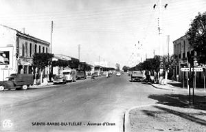 Sainte-Barbe-du-Tlelat - Avenue d'Oran